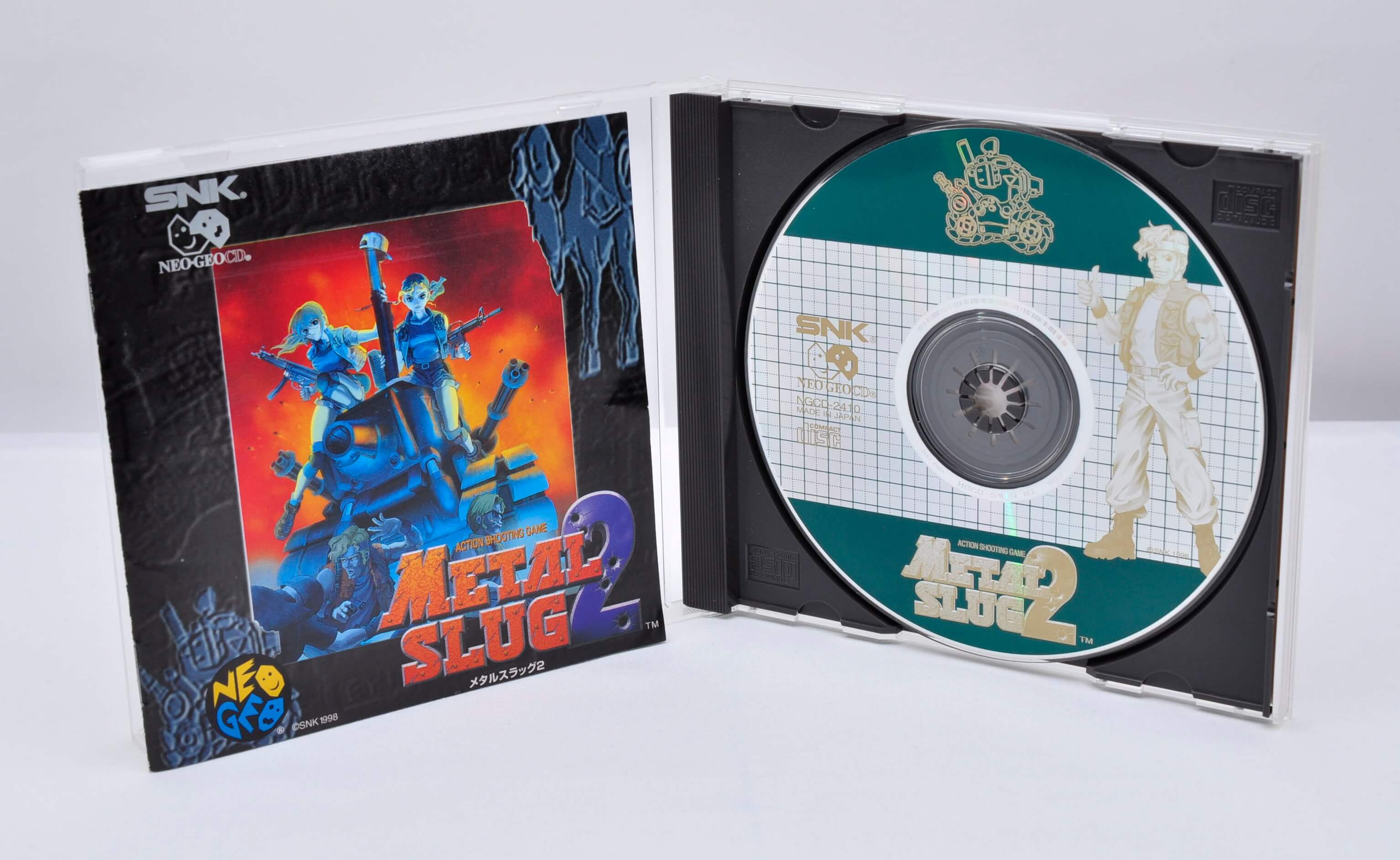 METAL SLUG 2 Neo Geo CD NCD SNK Neogeo CD | eBay